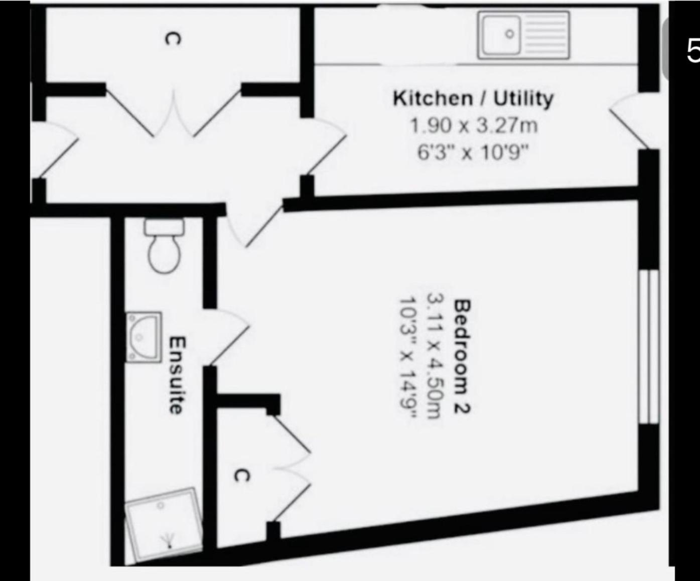 Modern Ground Floor Apartment With Free Parking Very Near Centre 리펀 외부 사진